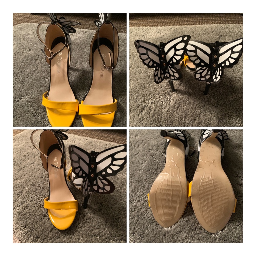 - JOJO cat Butterfly shoe